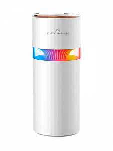 Увлажнитель воздуха для дома настольный с подсветкой Огонёк OG-HOM04 Красный/золото